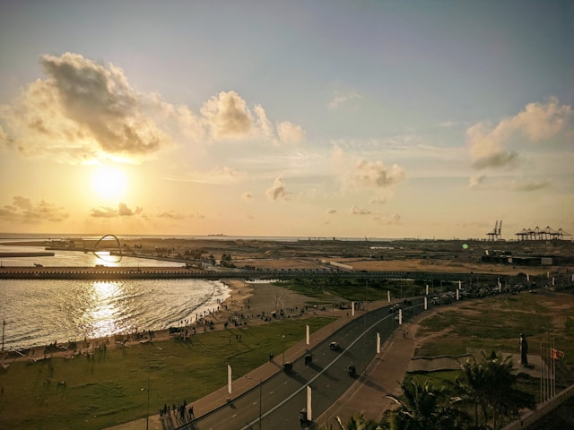 Galle face green